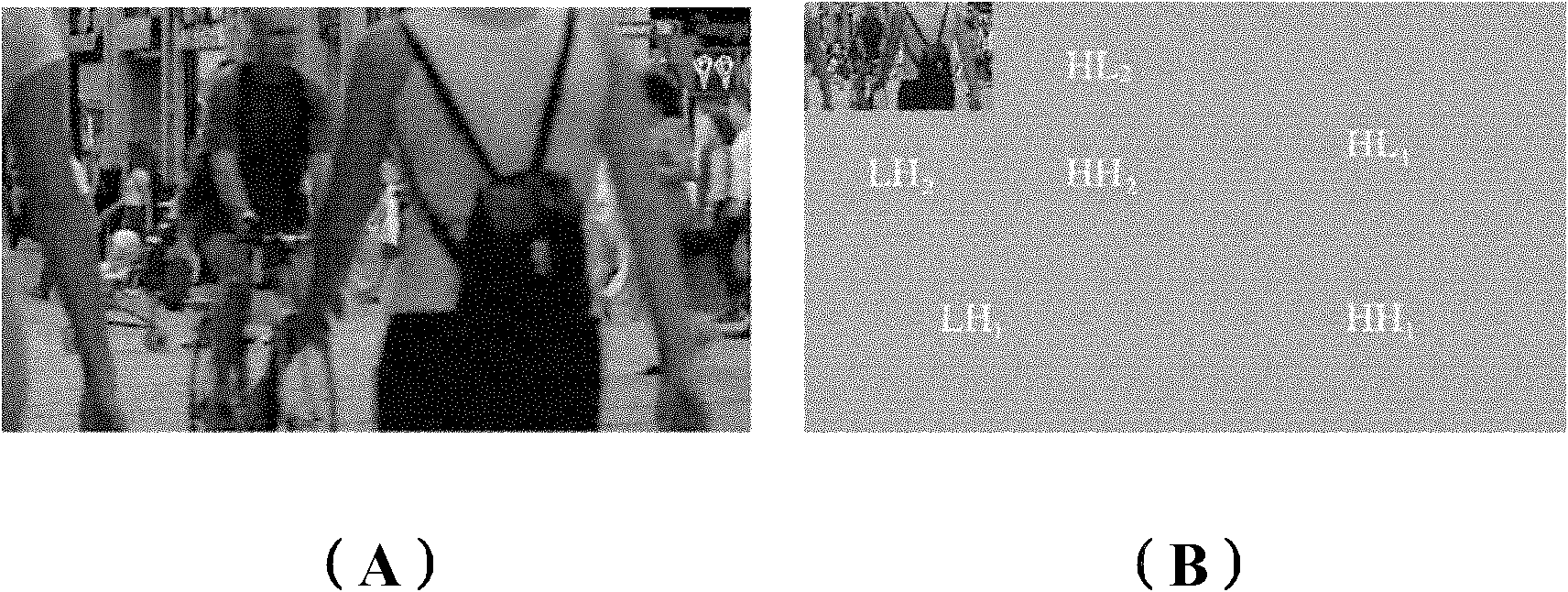 Objective evaluation method of no-reference video quality weighted based by key frame image quality