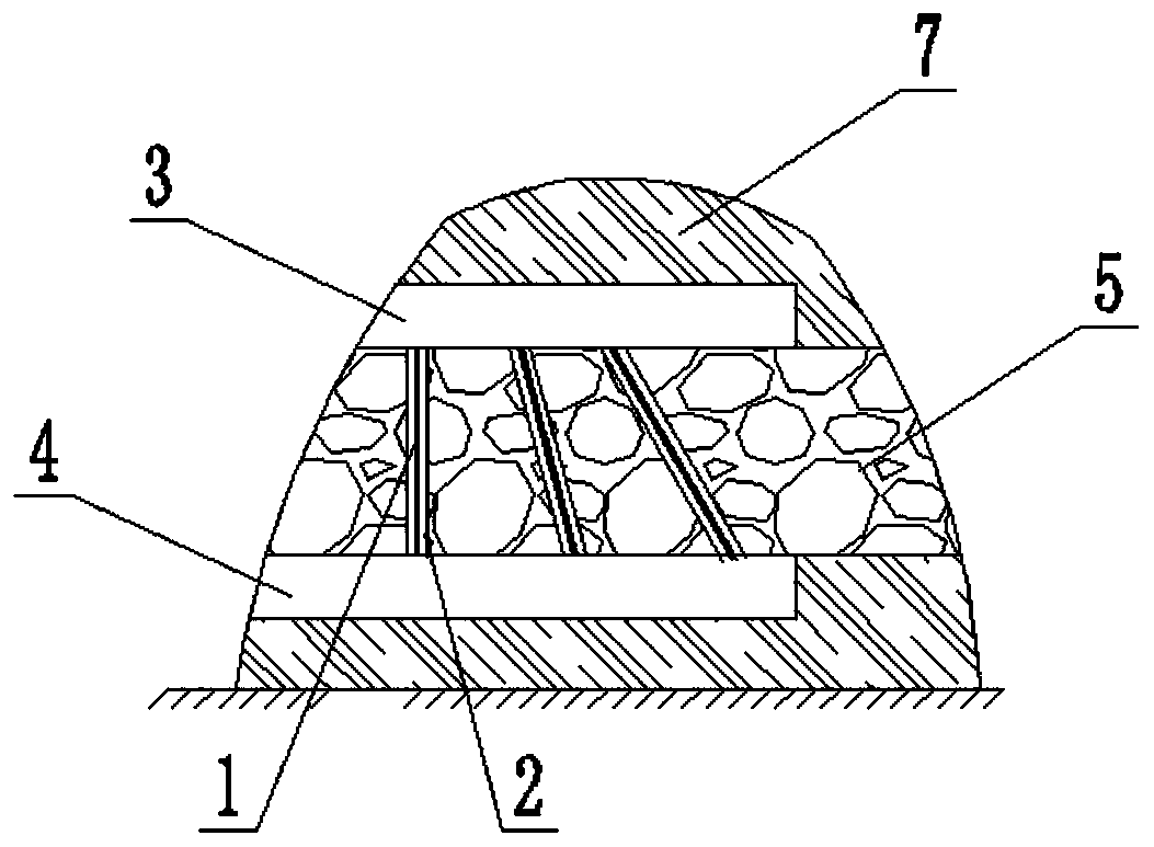 An open-pit mining method for mining inclined ore seams in medium-thick ore bodies