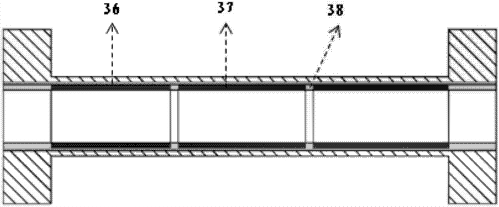 In-situ load corrosion simulation loop system of high-temperature and high-pressure gas-liquid two-phase H2S/CO2 environment