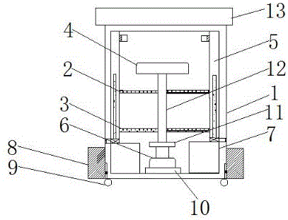 Multifunctional food selling cabinet