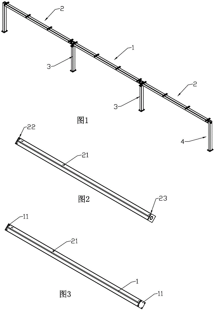 Solar single-axis tracking system and coupling structure thereof