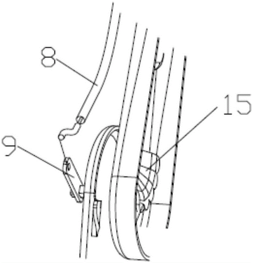 Automobile back-row seat