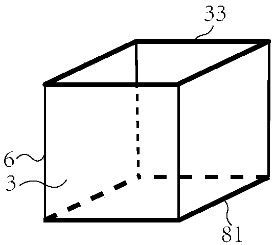 Torsional folding part and furniture or cooker with torsional folding part