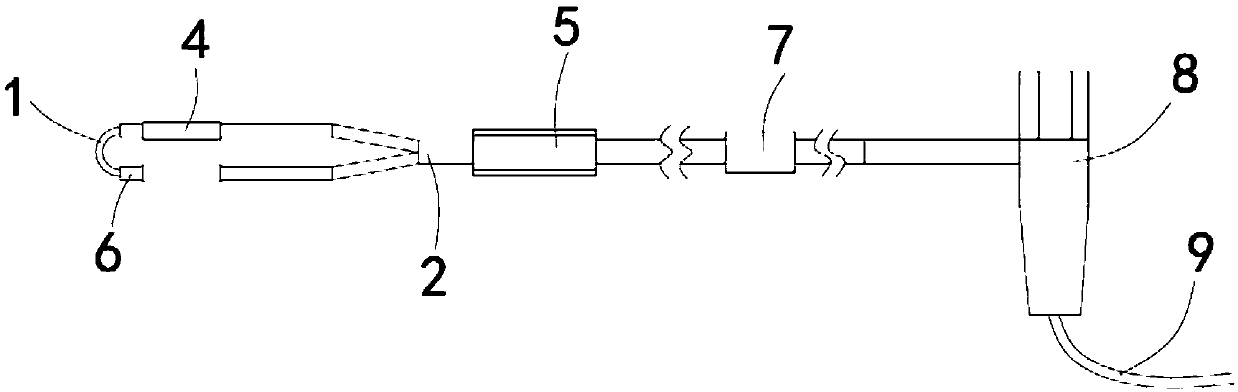 Folding electrode resectoscope