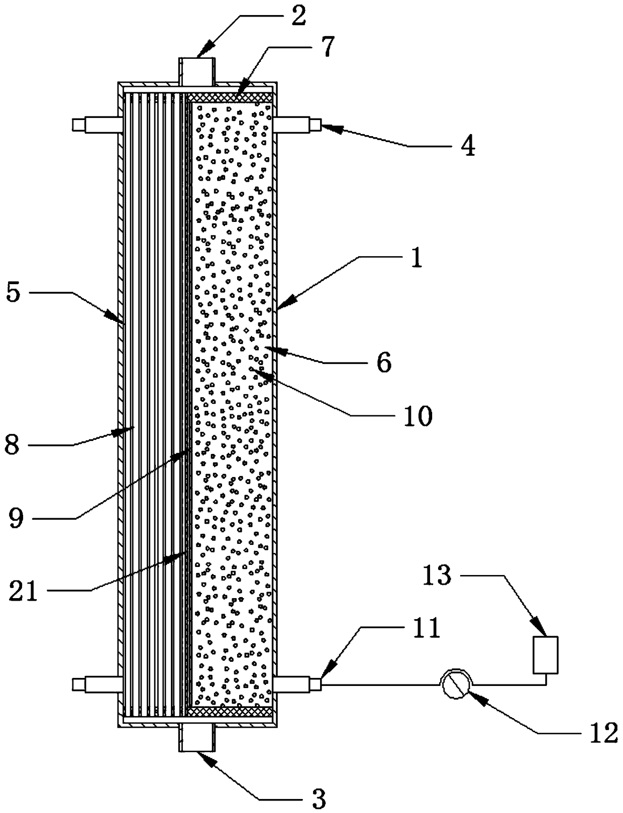 Low-density lipoproteinadsorber capable of simultaneously performing plasma separation and plasma adsorption