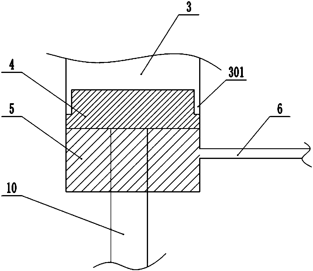 Device for demounting bearing