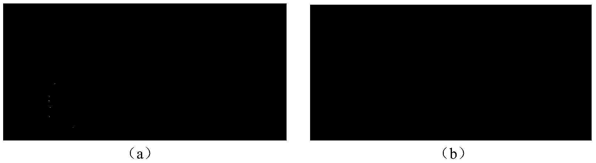 Method for splicing and homogenizing road face images collected by double-linear-array cameras under linear laser illumination condition