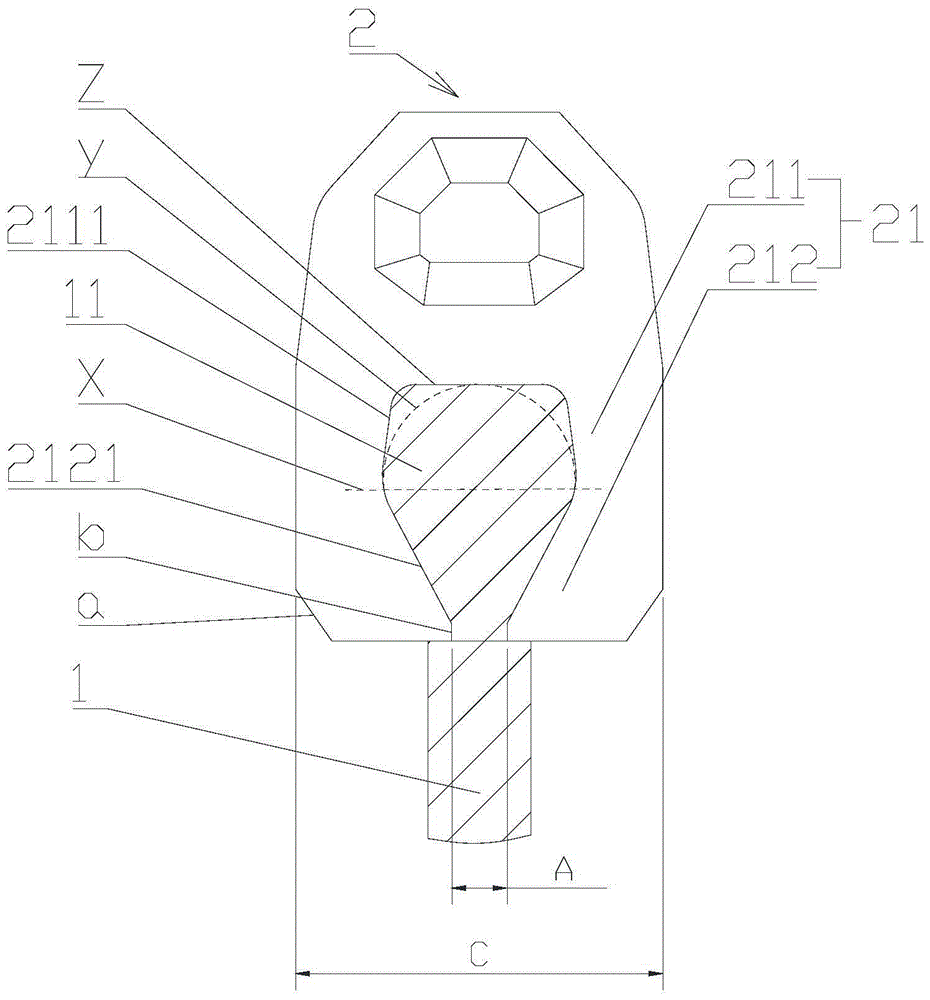 A metal stamping zipper