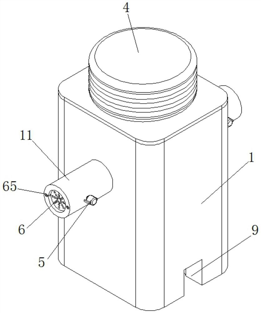 Environment-friendly dust removal device