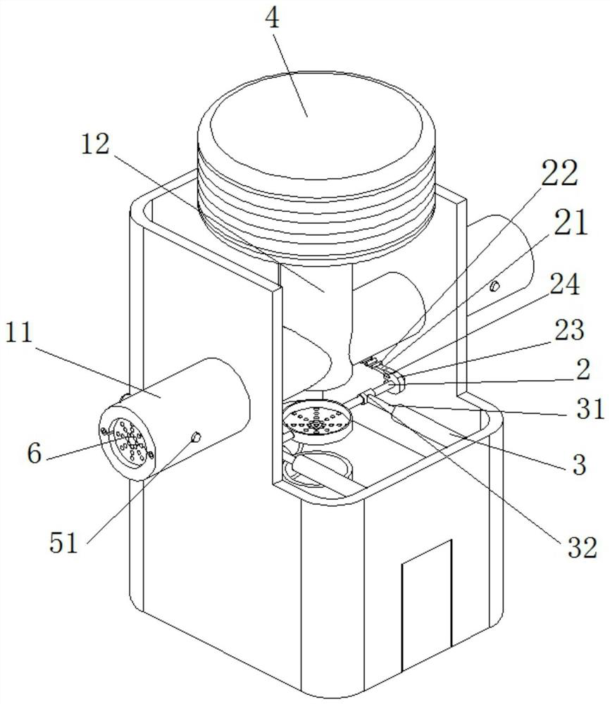 Environment-friendly dust removal device