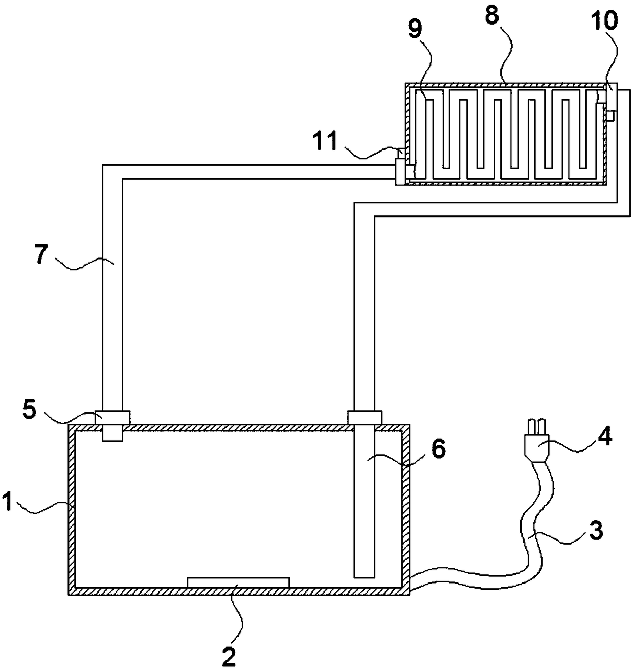 A rapid cooling device for general practice care