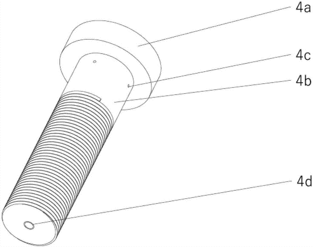 A hydraulic transmission type unilateral bolt fastener installation tool