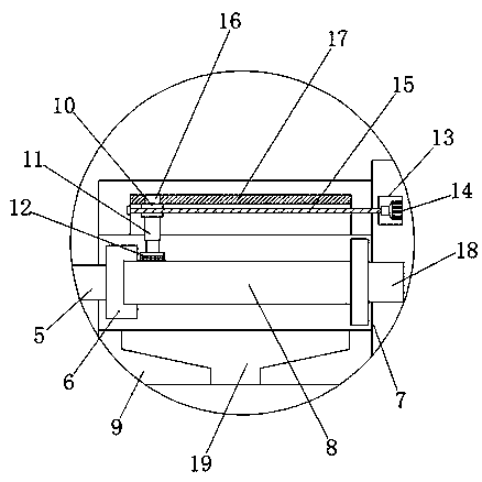 Metal bar spraying device for metal machining