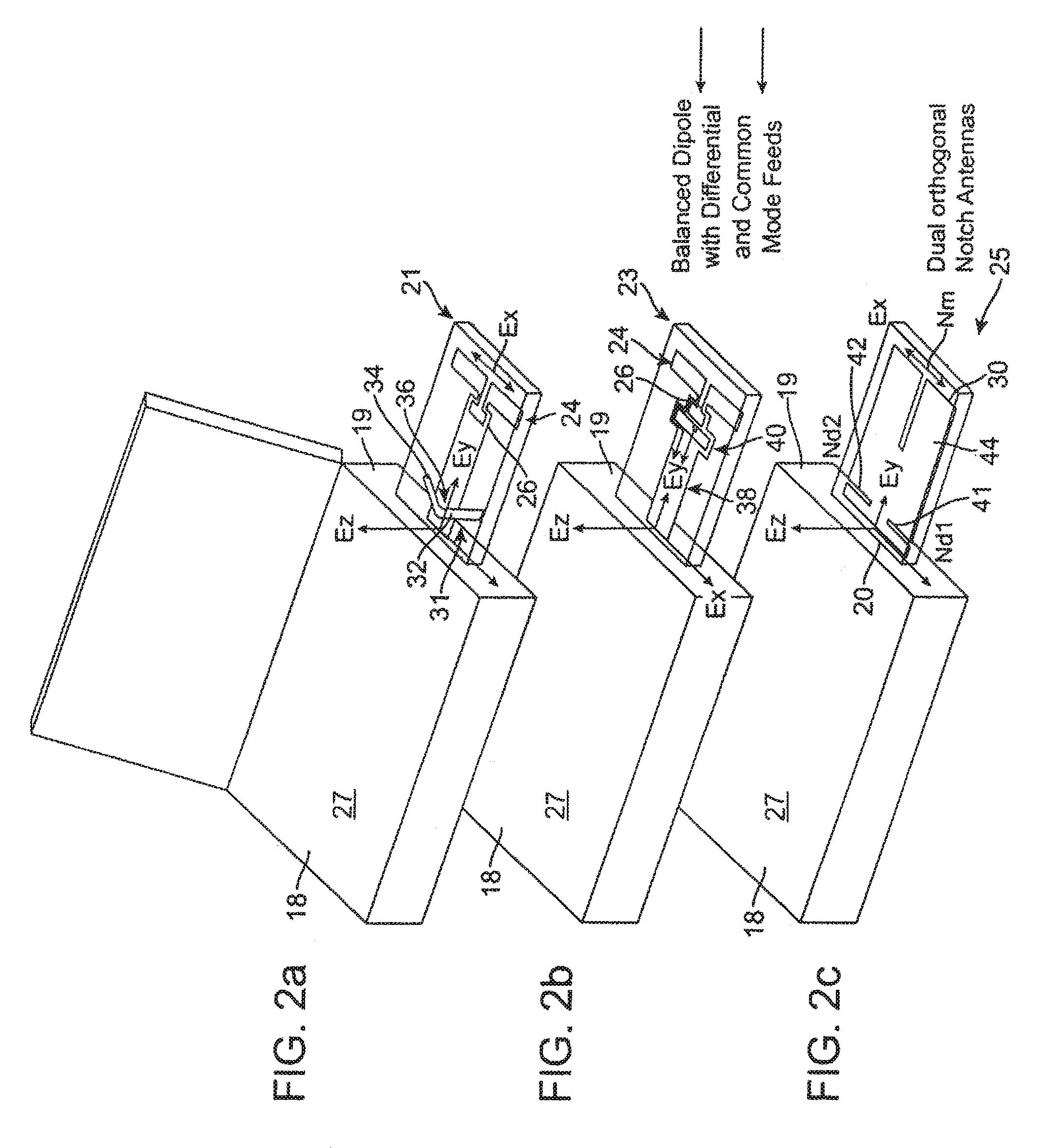 Antenna configurations for compact device wireless communication