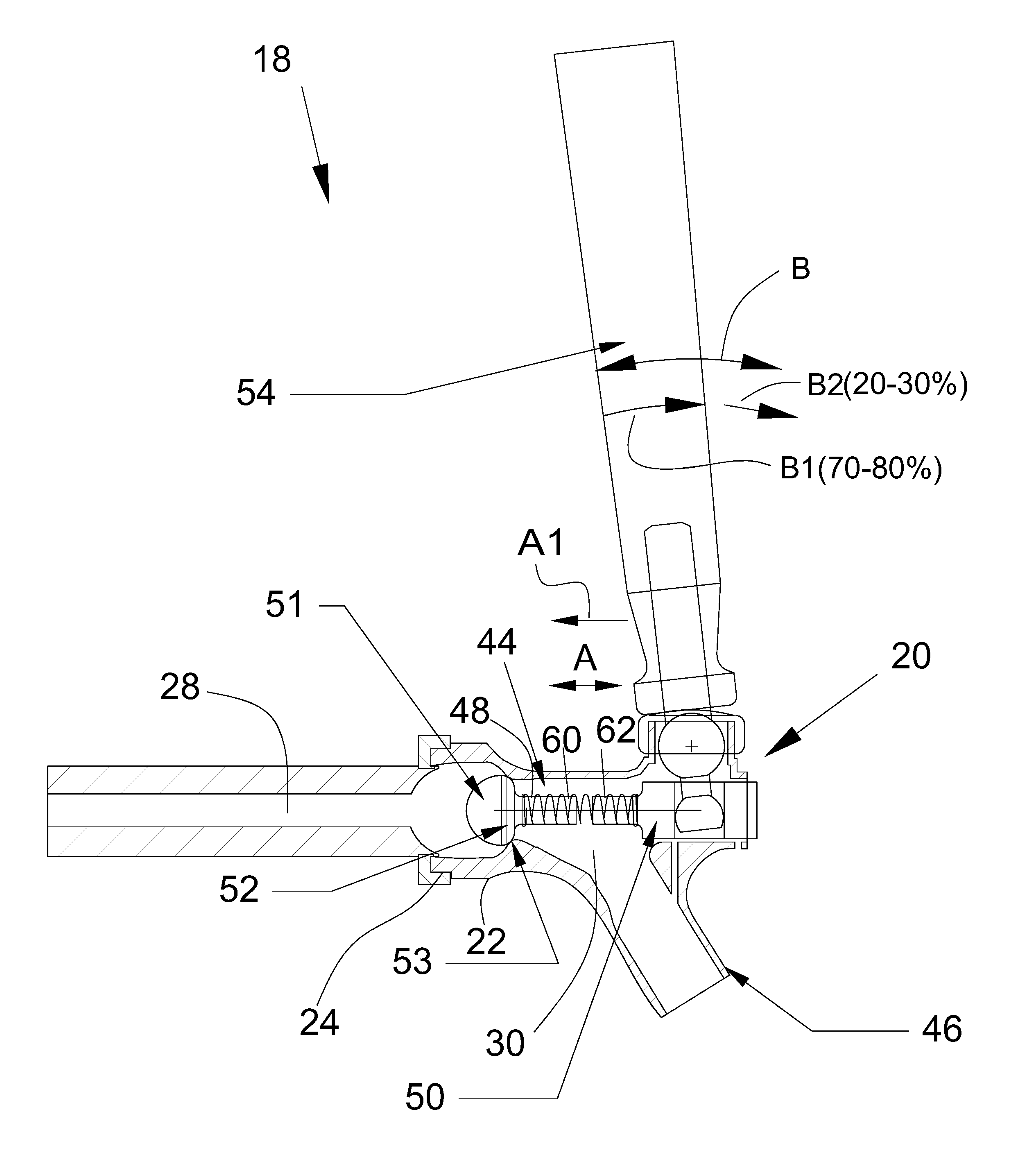 Beverage dispensing system with apparatus for controlling foaming and flow rate