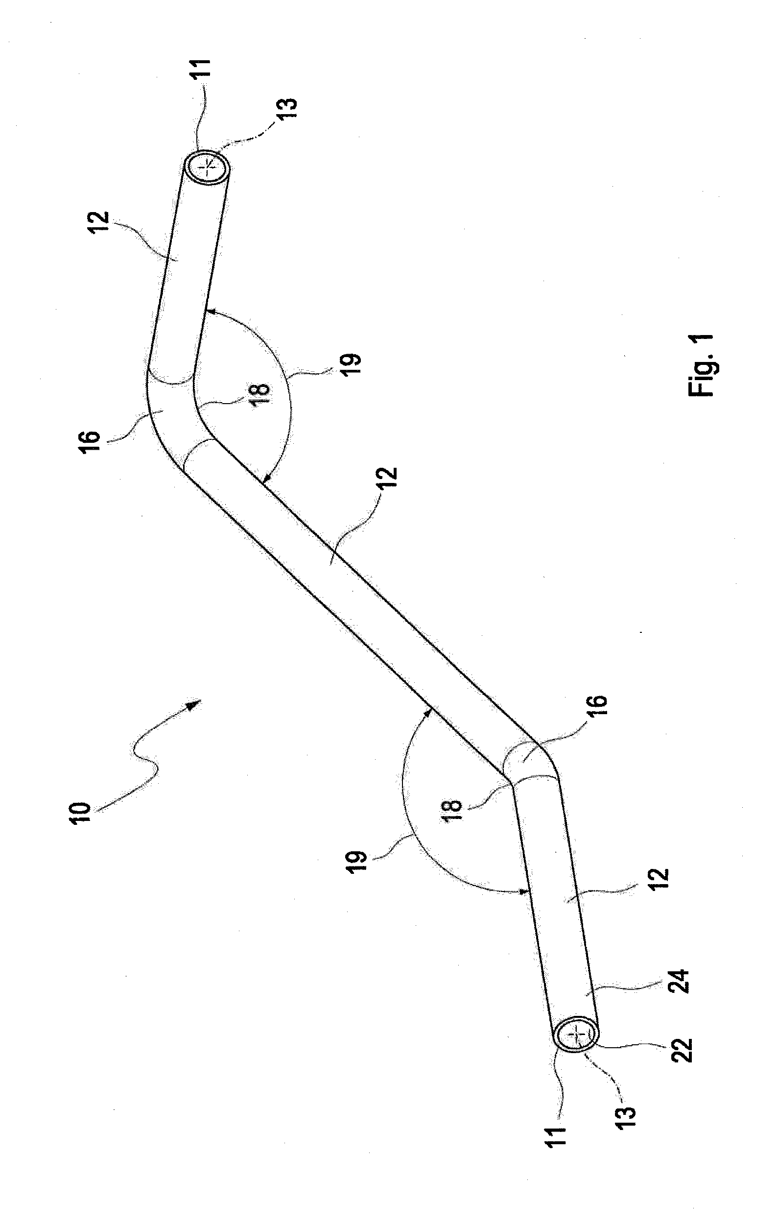 Method for bending thermoplastic pipes