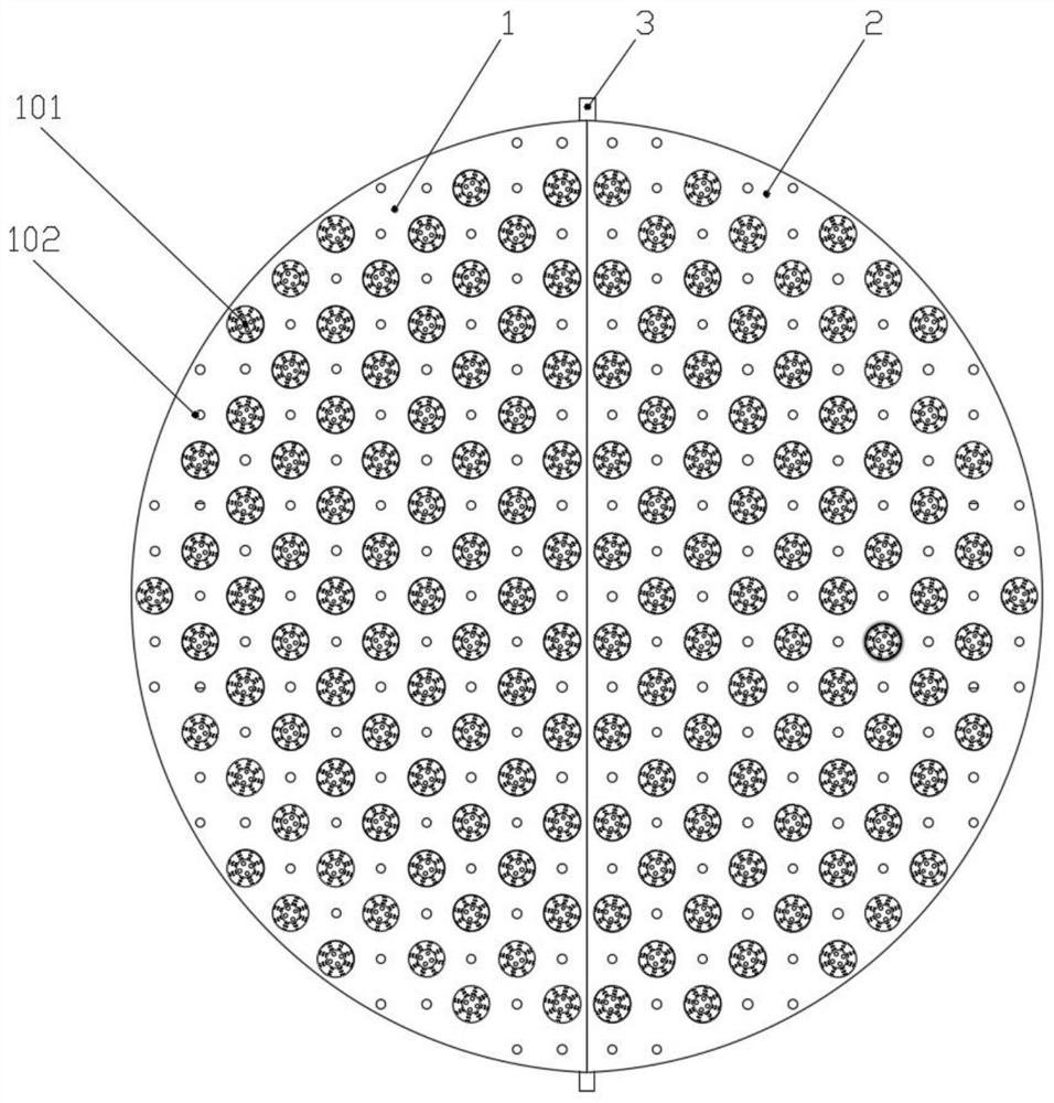 Steamer bottom structure of wine steamer for steaming Maotai-flavor wine