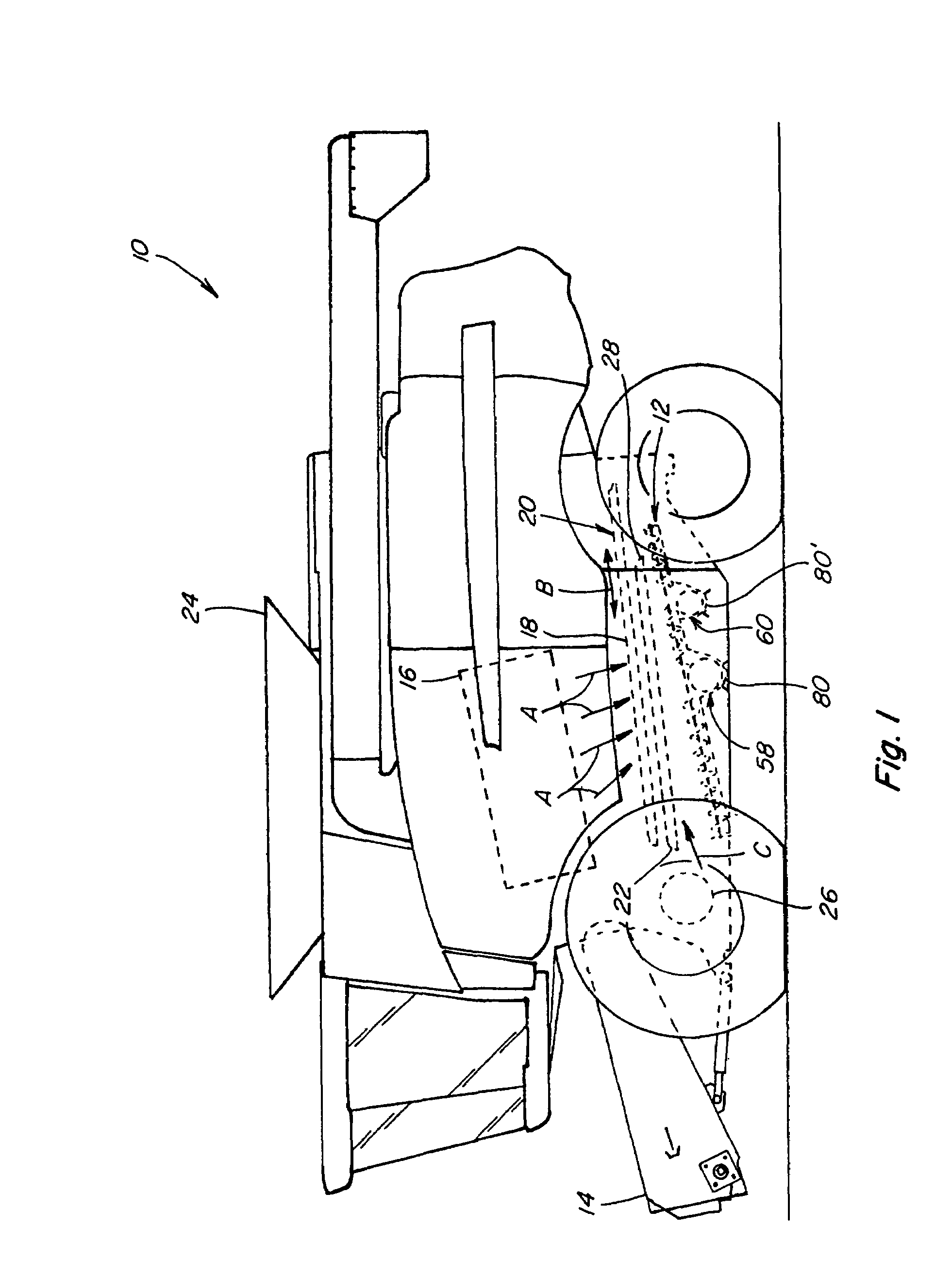 Auger trough clean-out door