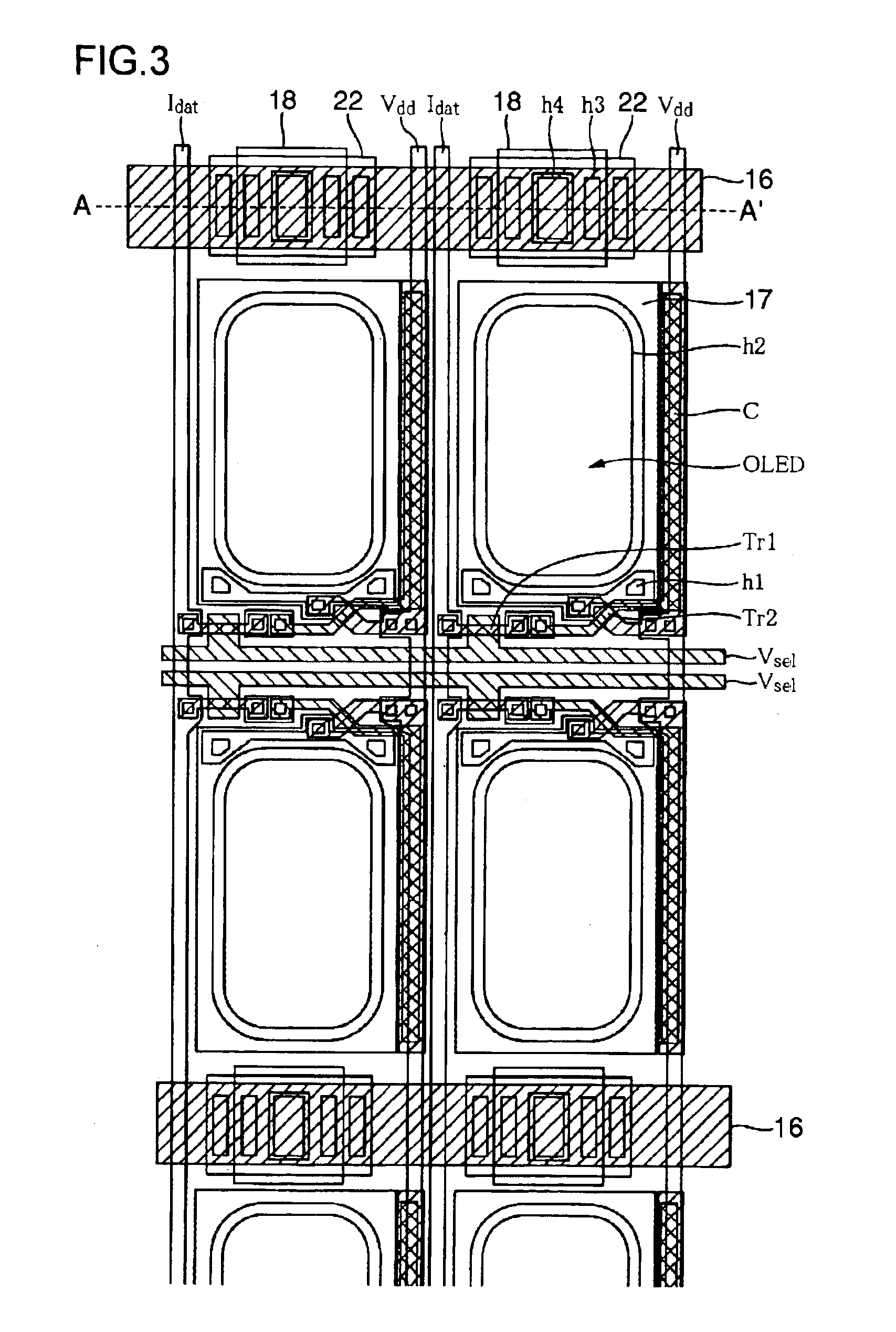 Electro-optical apparatus, matrix substrate, and electronic unit