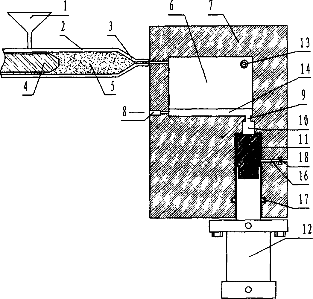 Method for forming hollow plastic products and device therefor