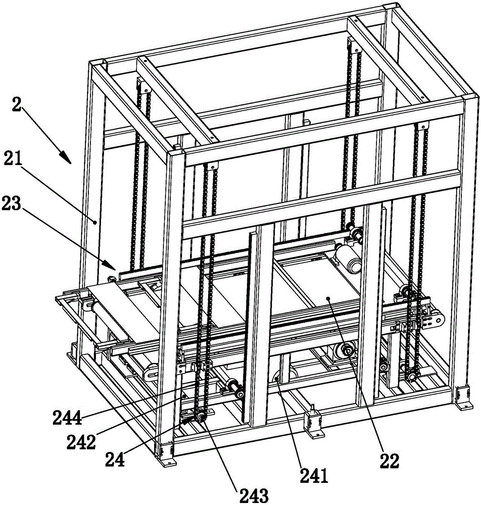 Full-automatic hot-pressing gluing equipment