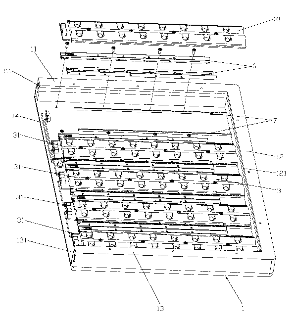 Light-emitting diode (LED) roadway lamp