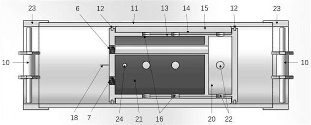 Pulse-assisted electrochemical deposition metal pipe inner wall coating device and preparation method