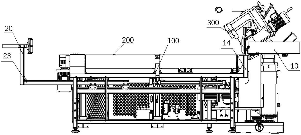 Mattress edge matching machine and control method thereof