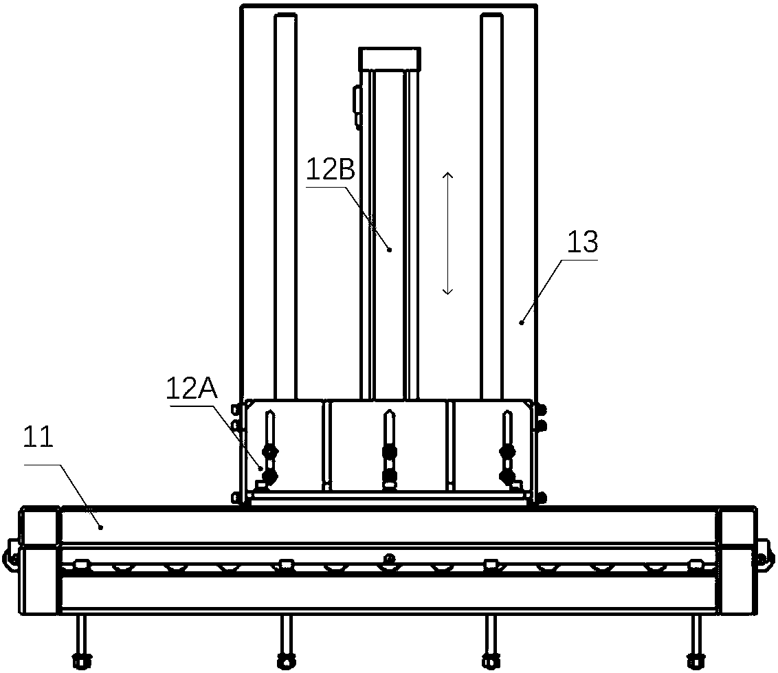 Mattress edge matching machine and control method thereof