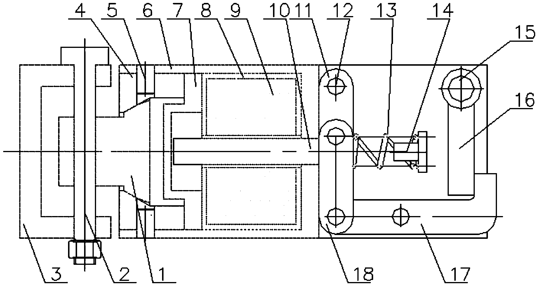 Electric control separation mechanism of unmanned aerial vehicle and parachute