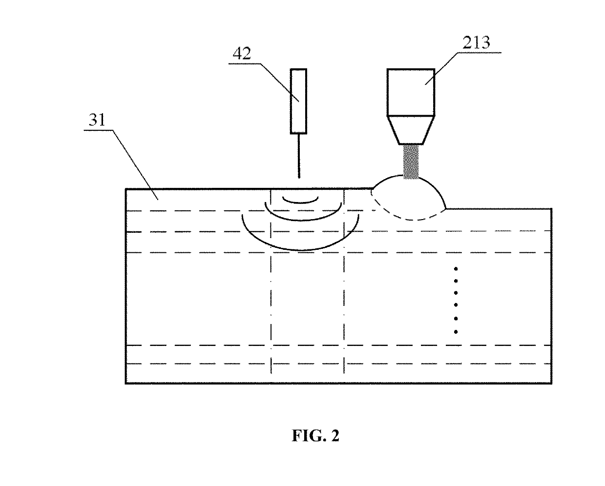 Method for rapidly forming a part using combination of arc deposition and laser shock forging and device implementing same