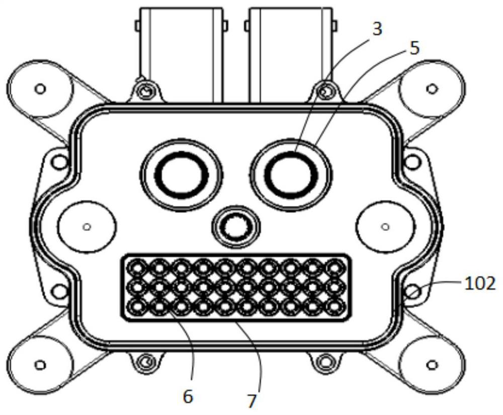 Connector seat, connector and automobile