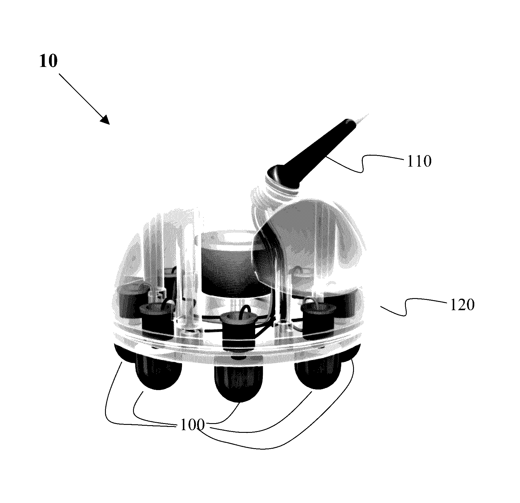 Esthetic device for beautifying skin and methods thereof