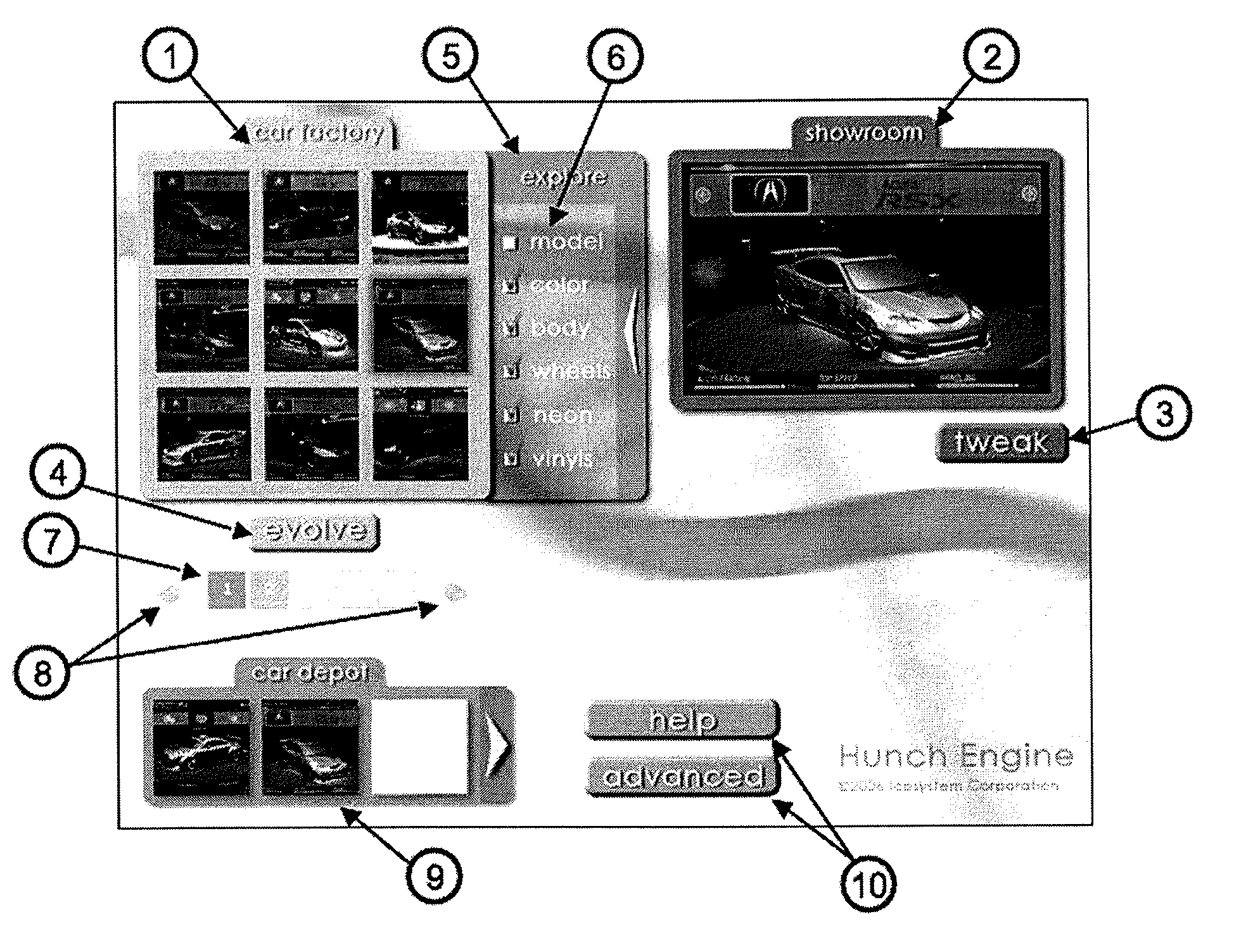 Methods and systems for interactive customization of avatars and other animate or inanimate items in video games