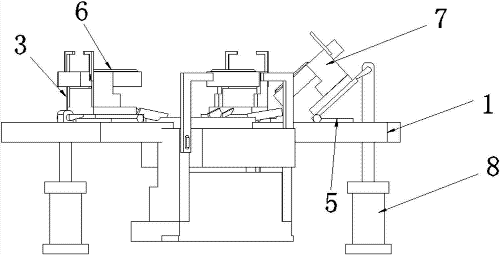 Mother-son crucible device for evaporation composite metal coating