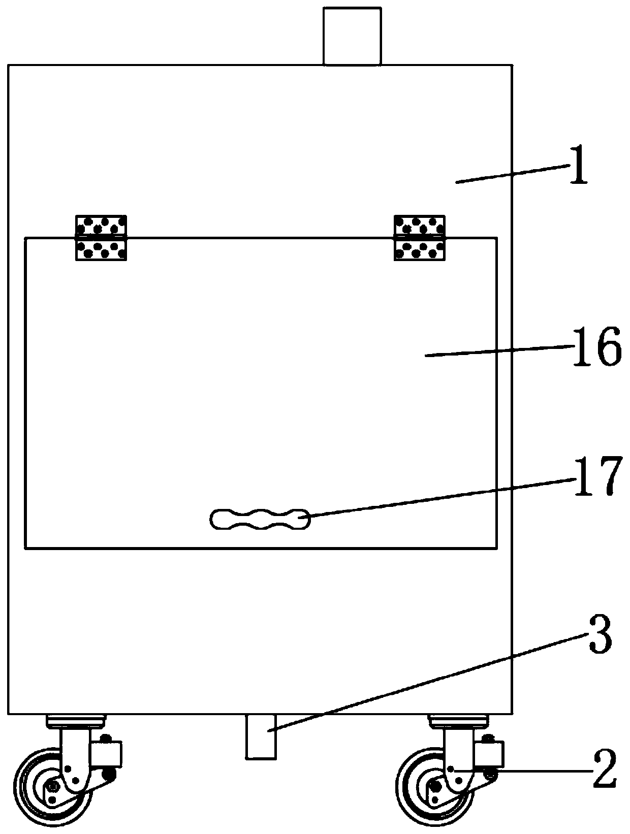 Dehydration device for food processing