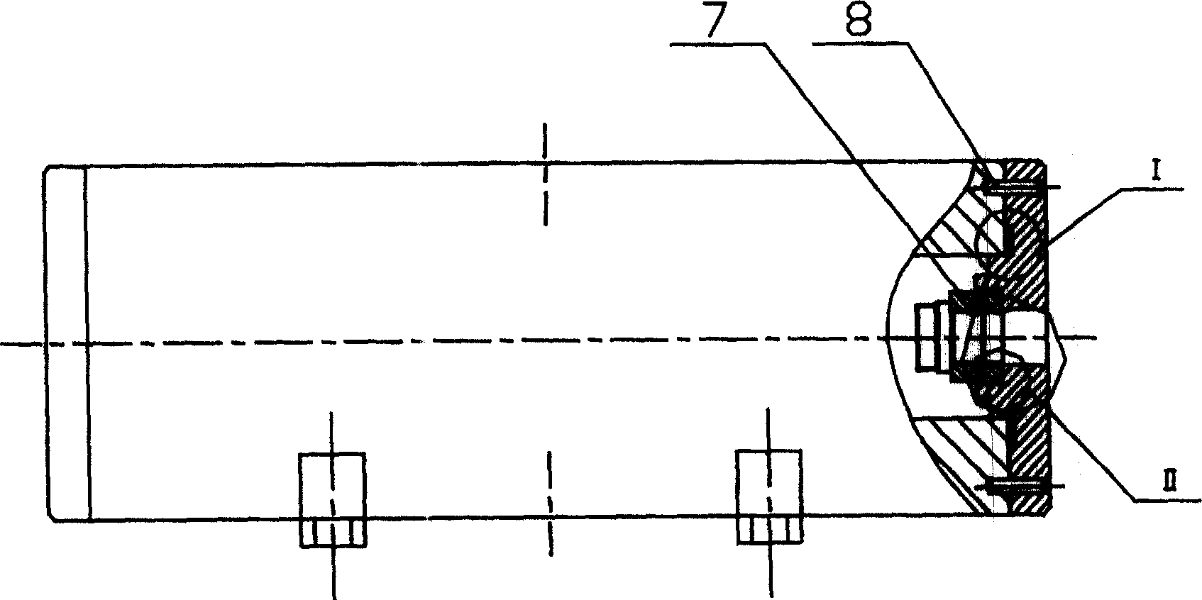 Myriameter water pressure testing device