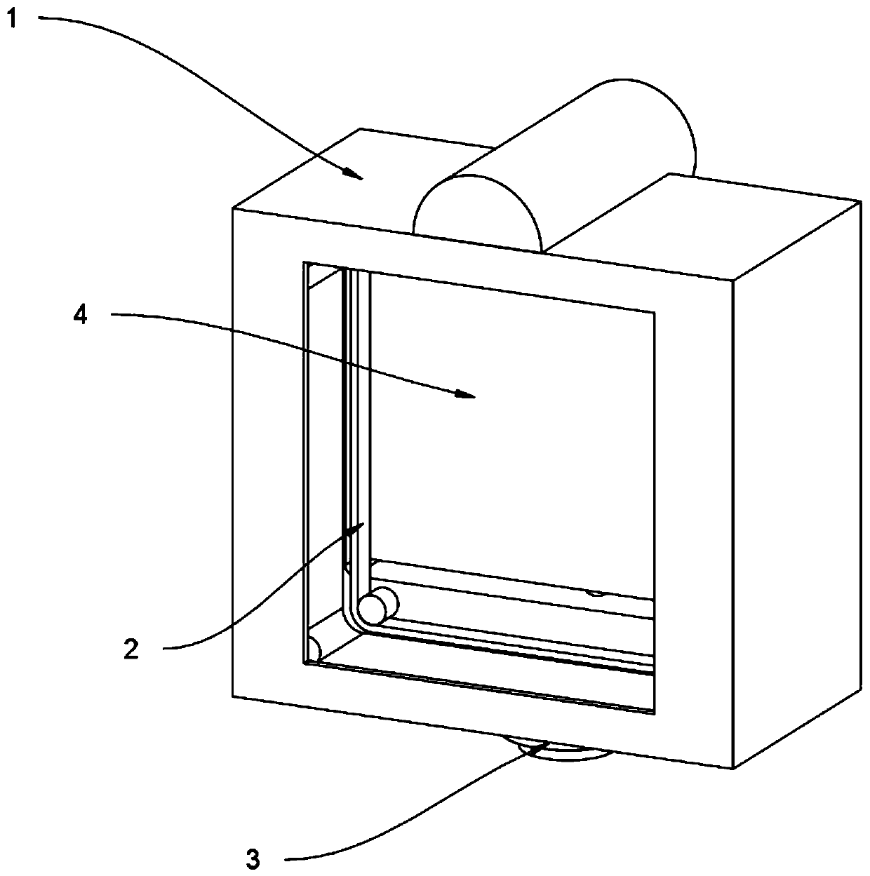 Power distribution cabinet automatic dust removal mechanism with dead corner cleaning function