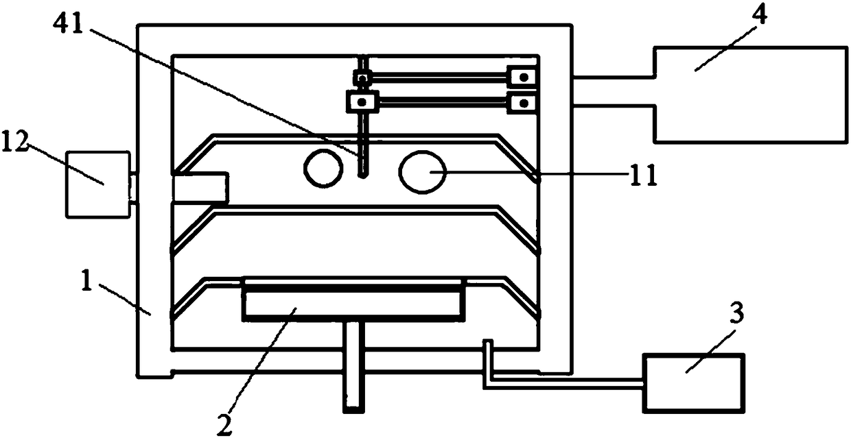 A 3D printing device for chalcogenide glass components