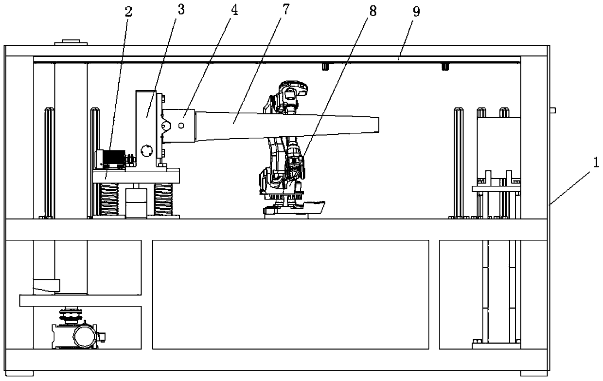 Dynamic characteristics and damage detection equipment of UAV composite wing in windy sand-hot environment