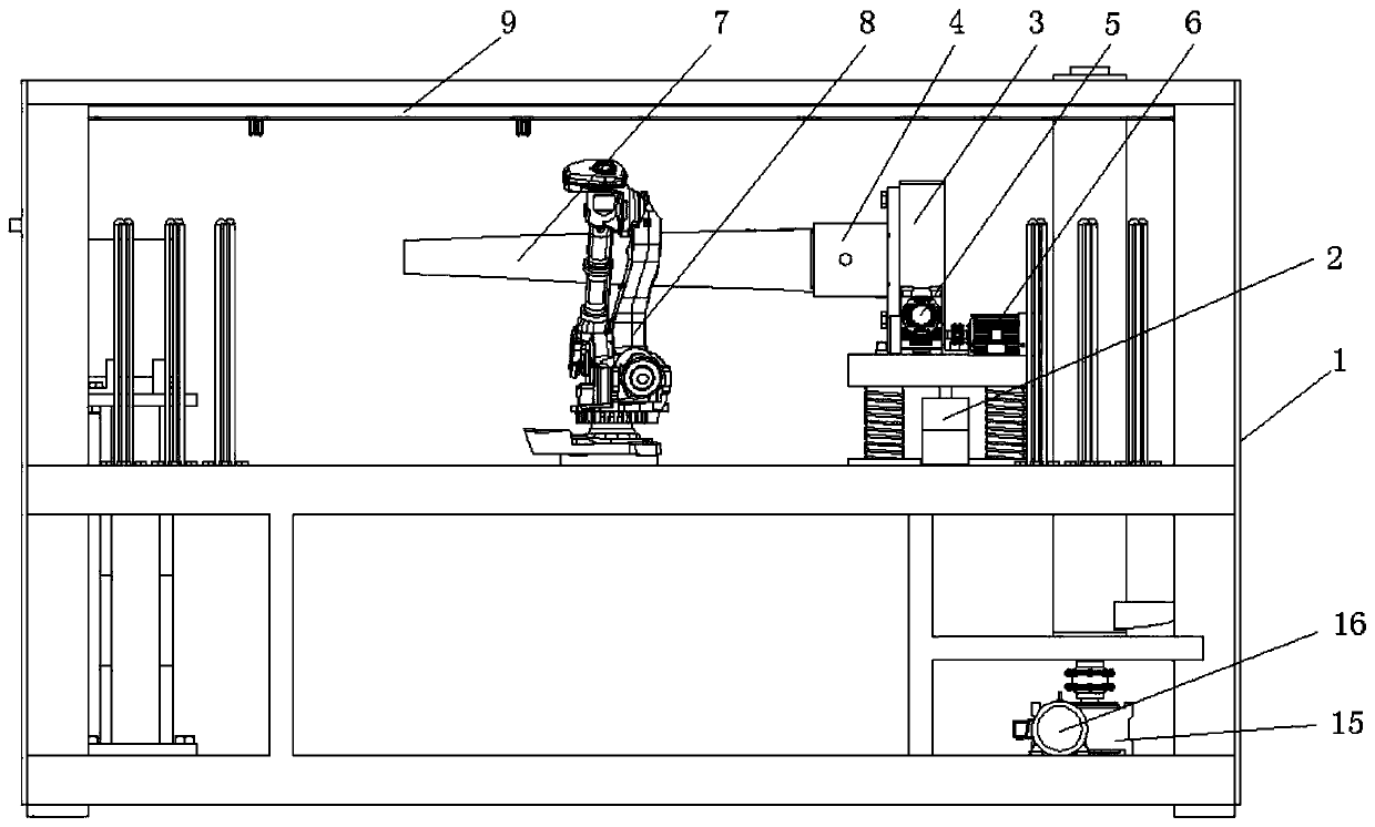 Dynamic characteristics and damage detection equipment of UAV composite wing in windy sand-hot environment