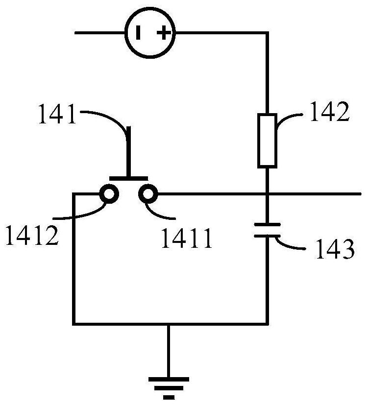 Control circuit, rechargeable Bluetooth remote controller, access control device and control method