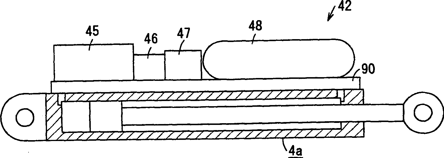 Working machine driving unit