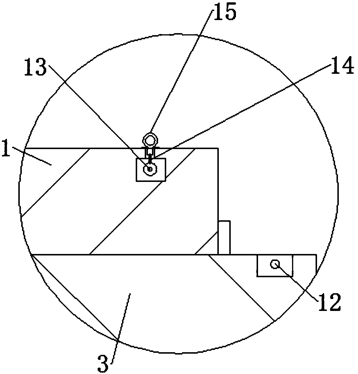 Mechanical broadcasting equipment convenient to install and disassemble