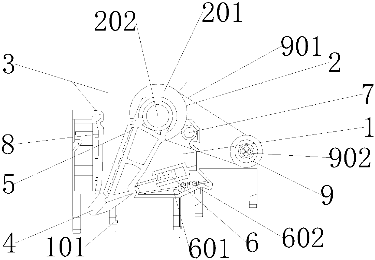 Stable operating platform for mining machinery