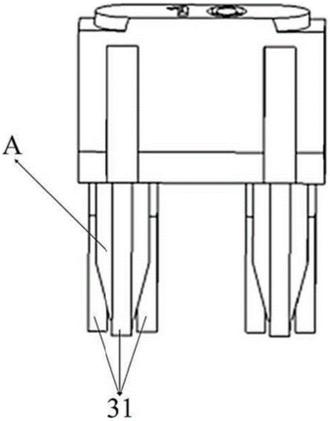 Fuse mounting structure and diagnosis interface protective device