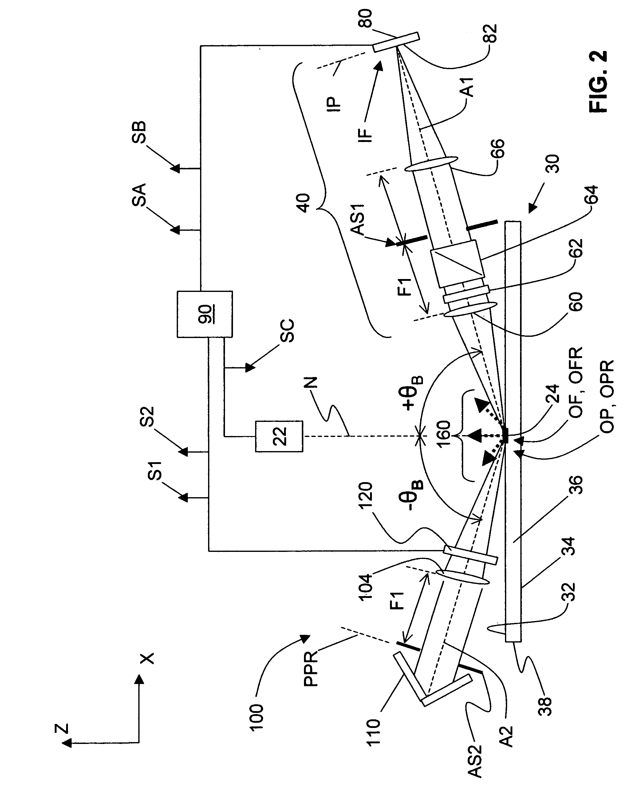 Methods and apparatus for remote temperature measurement of a specular surface