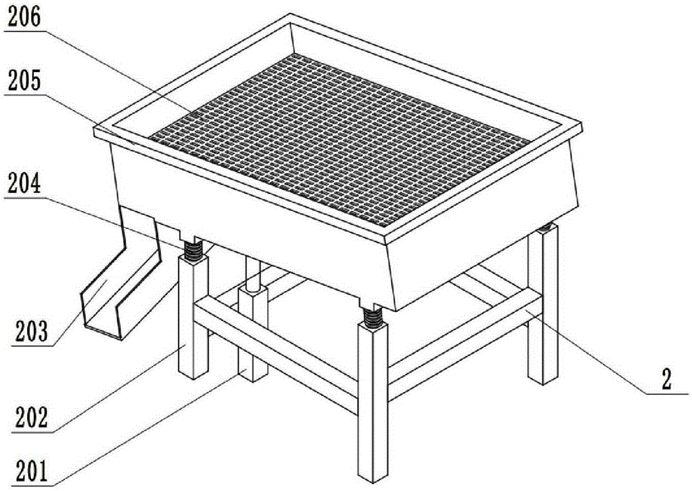 Sunflower deseeding machine