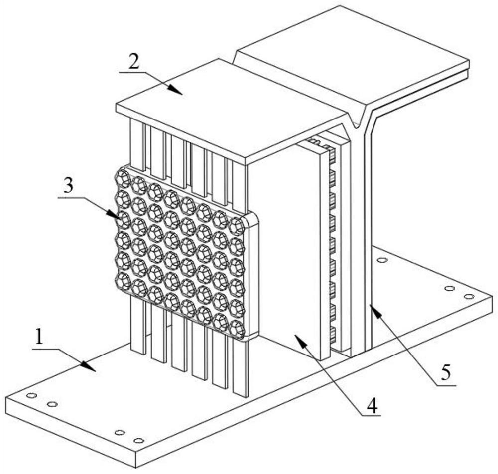 Buffering anti-collision warning guardrail for road and bridge construction