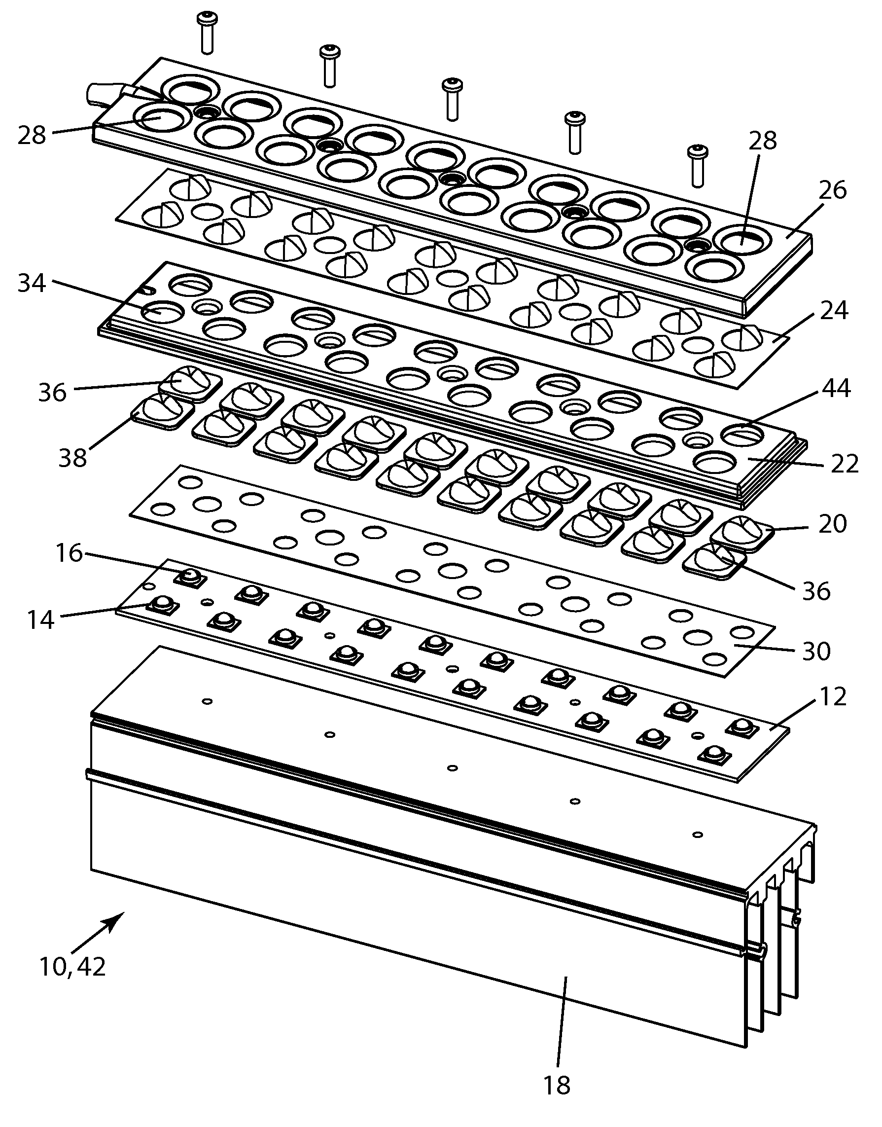 Safety Accommodation Arrangement in LED Package/Secondary Lens Structure